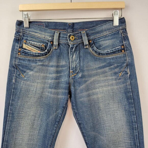 Diesel Low Rise Boot cut Jeans Medium Wash Size 25 - Picture 6 of 13